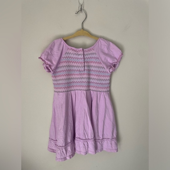 Baby Gap Vintage Embroidered Lilac Dress Size 18-24 Months - Picture 5 of 6